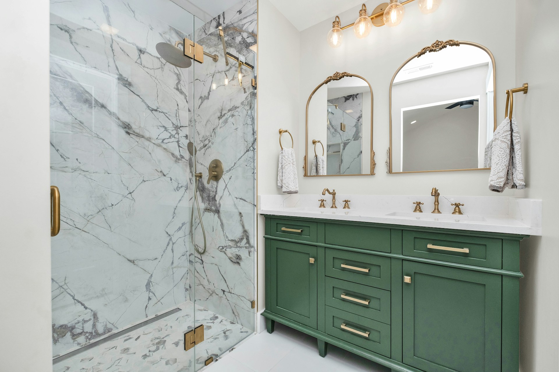 Bathroom Cabinet Wraps